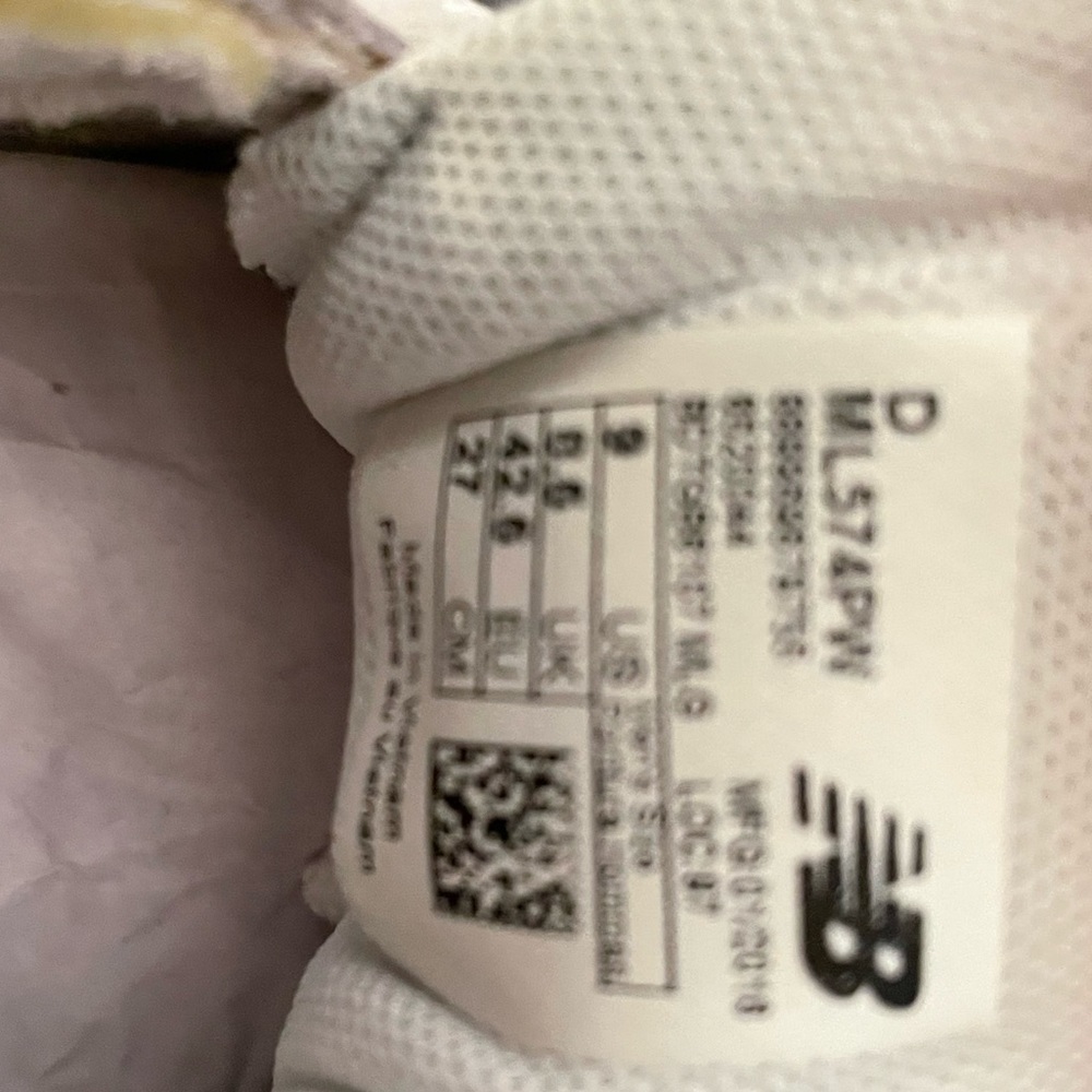 New Balance never worn